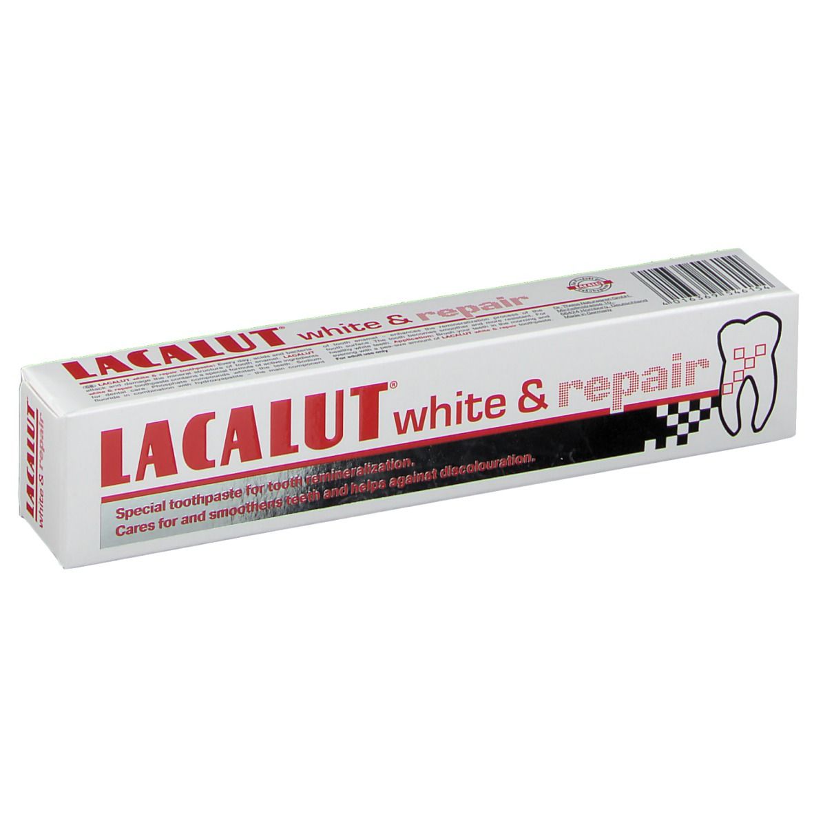 ethnic Well educated dry lacalut white & repair – صيدلية أوزون